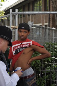 stop and search Notting Hill carnival